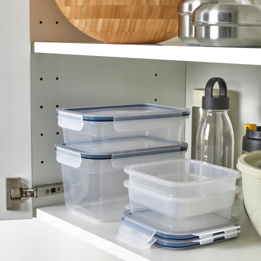 IKEA 365+ Pojemnik na żywność z pokrywką 4 szt
