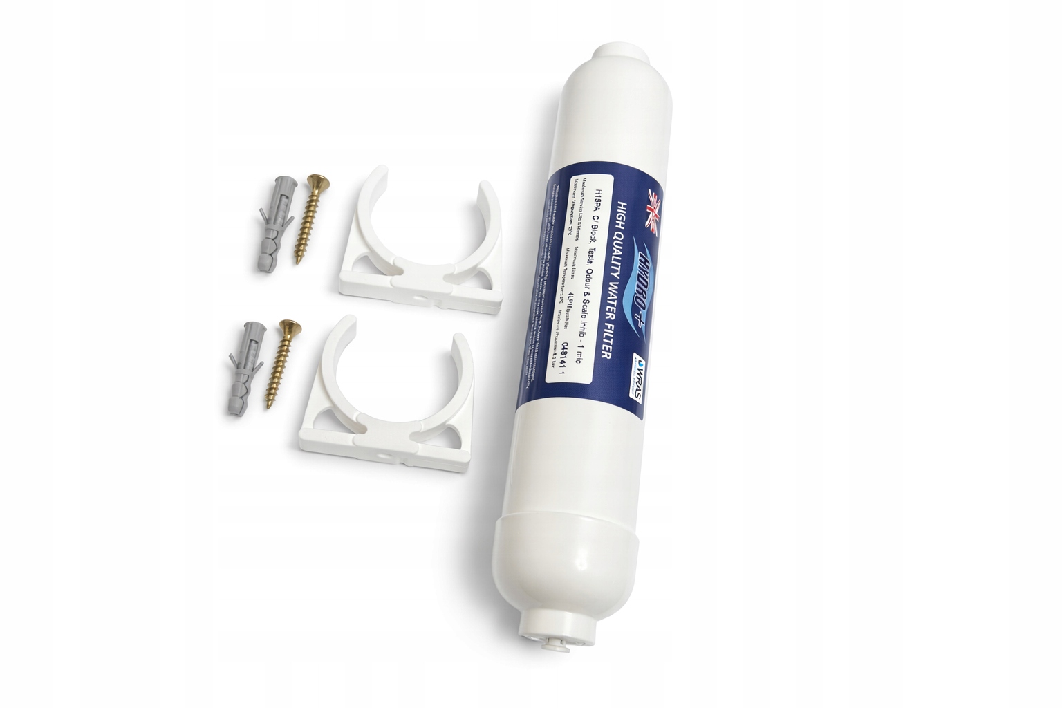 Zestaw Filtr Hydro+ H15PA 1/4'' Uchwyty Montażowe