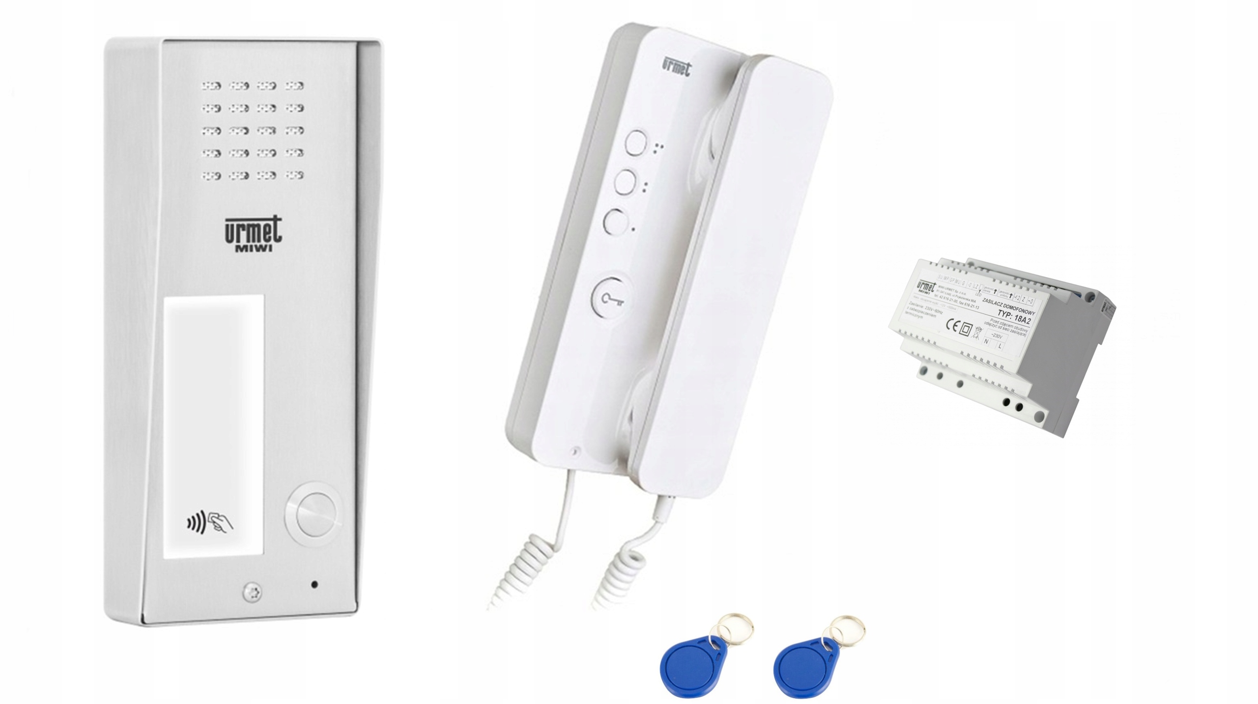 Zestaw Domofonowy Domofon Urmet 6025/501-RF-N