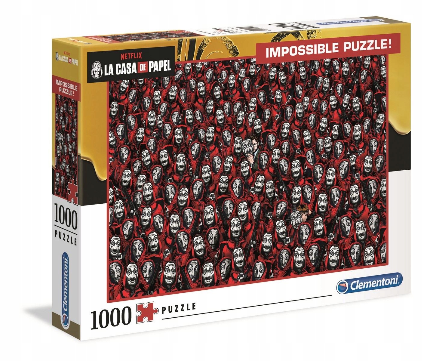Dom z papieru Puzzle 1000 Impossible Clementoni