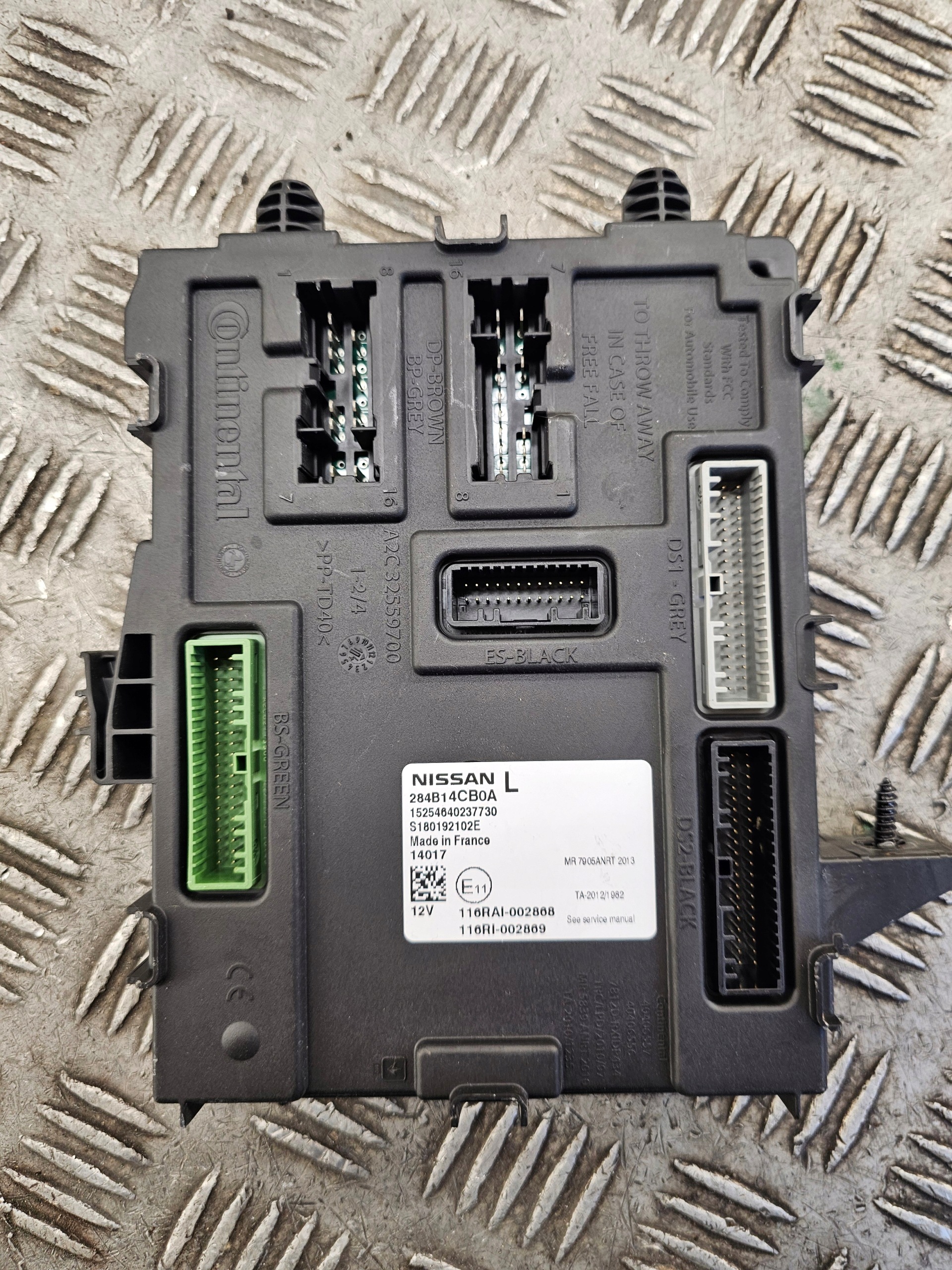 QASHQAI II 13- module control unit BSI 284B14CB0A