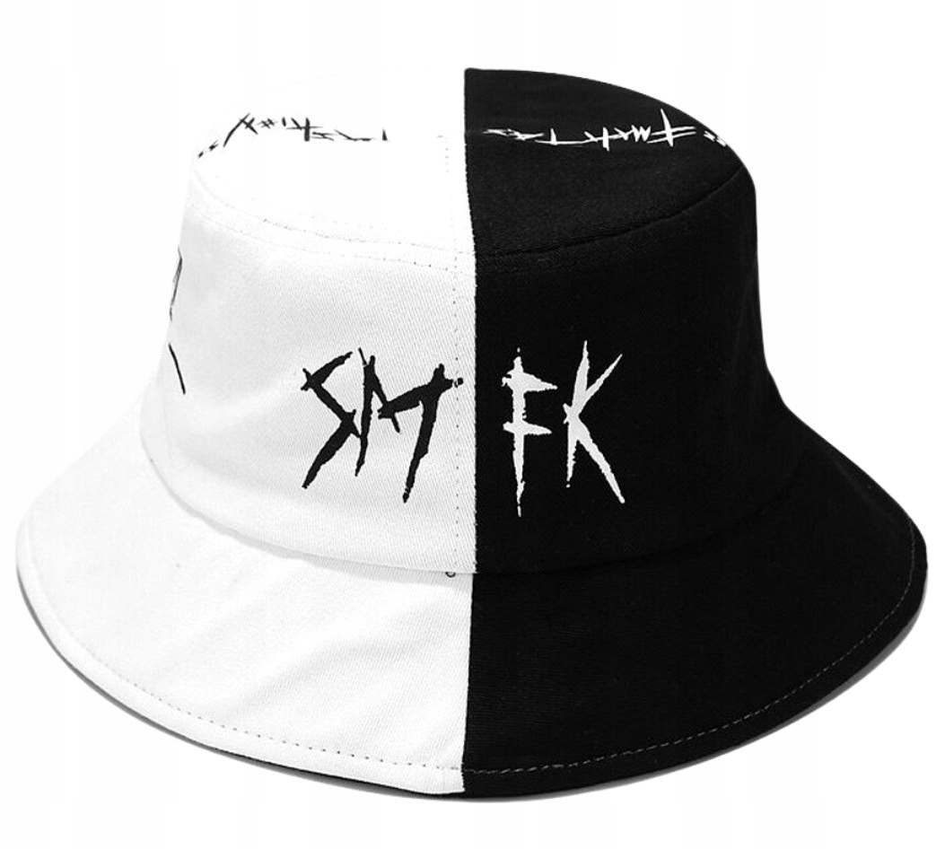 

Czapka dwustronna Bucket Hat Kapelusz Rybacki lato