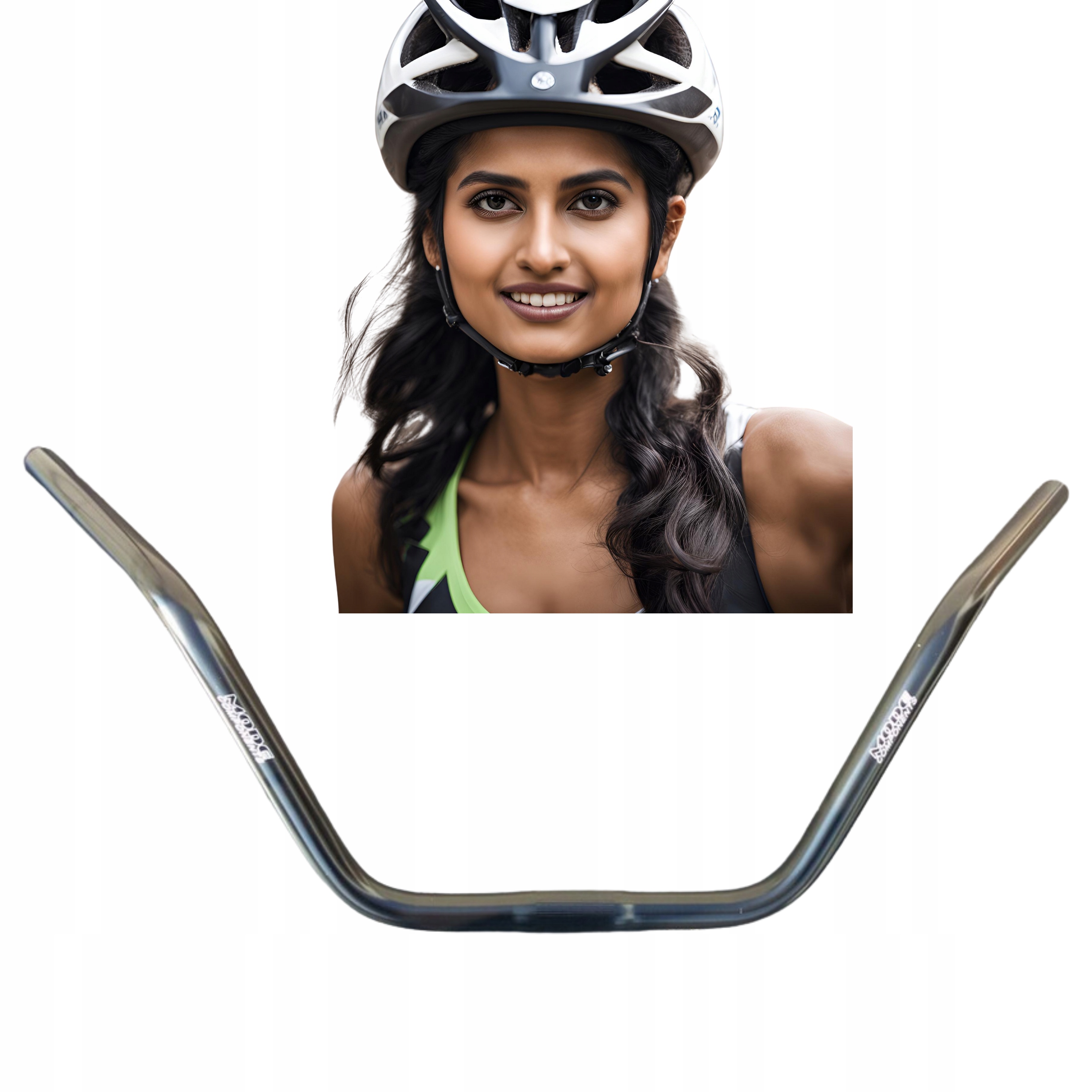 Volant na kolo, hliníková vlaštovka 680 x 170 mm, černá