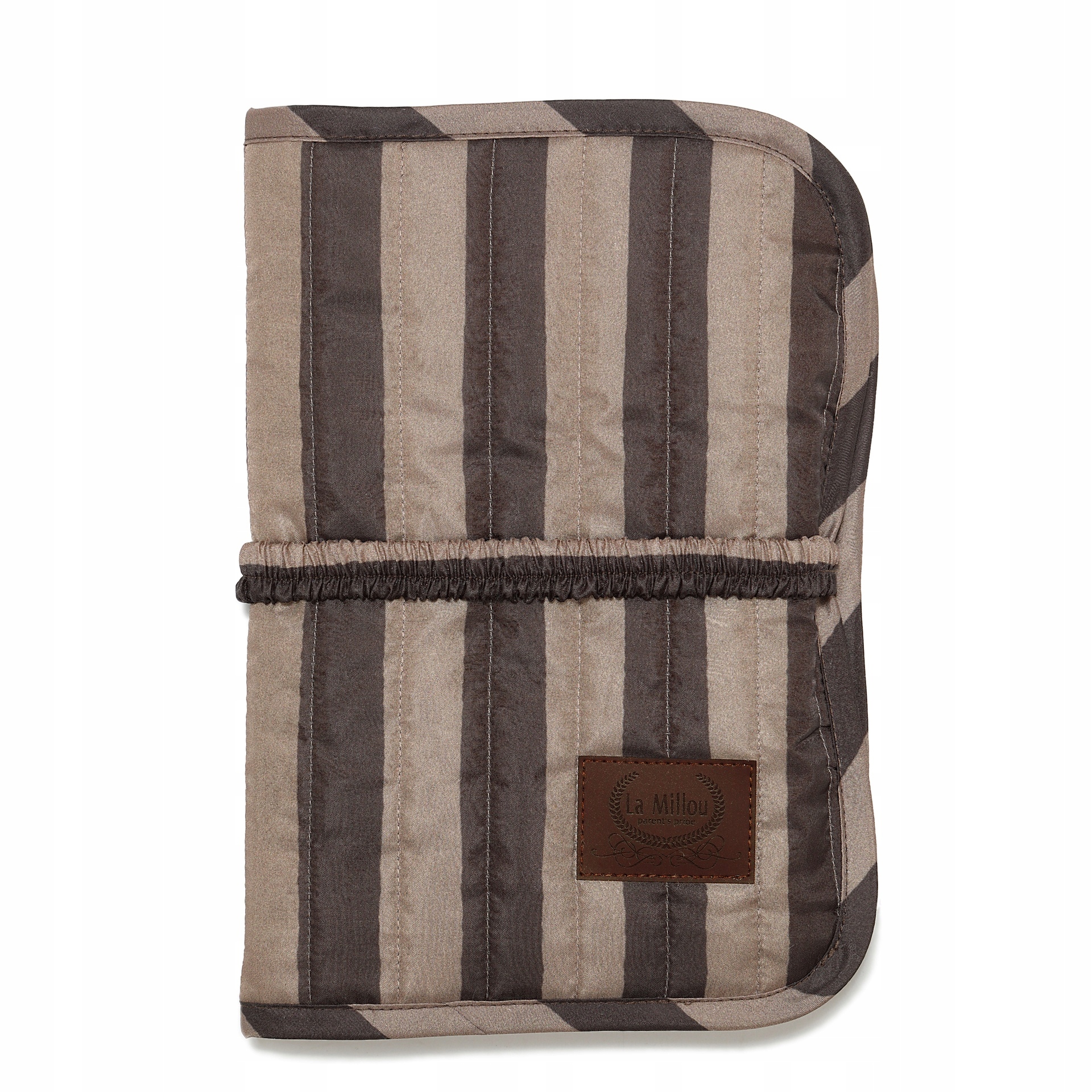 La Millou Organizer etui na pieluchy Ortalion Stripes Brown