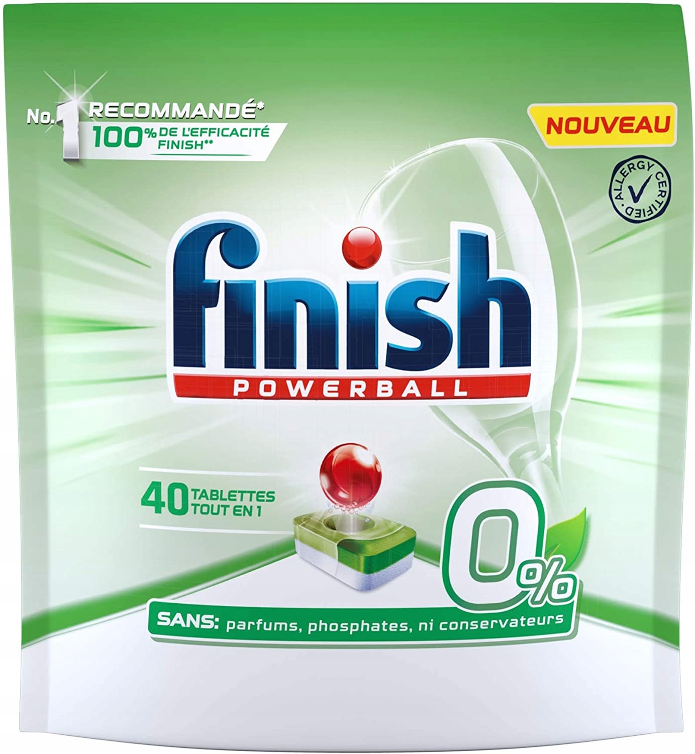 

Finish Zero Tabletki Do Zmywarki 40 Sztuk