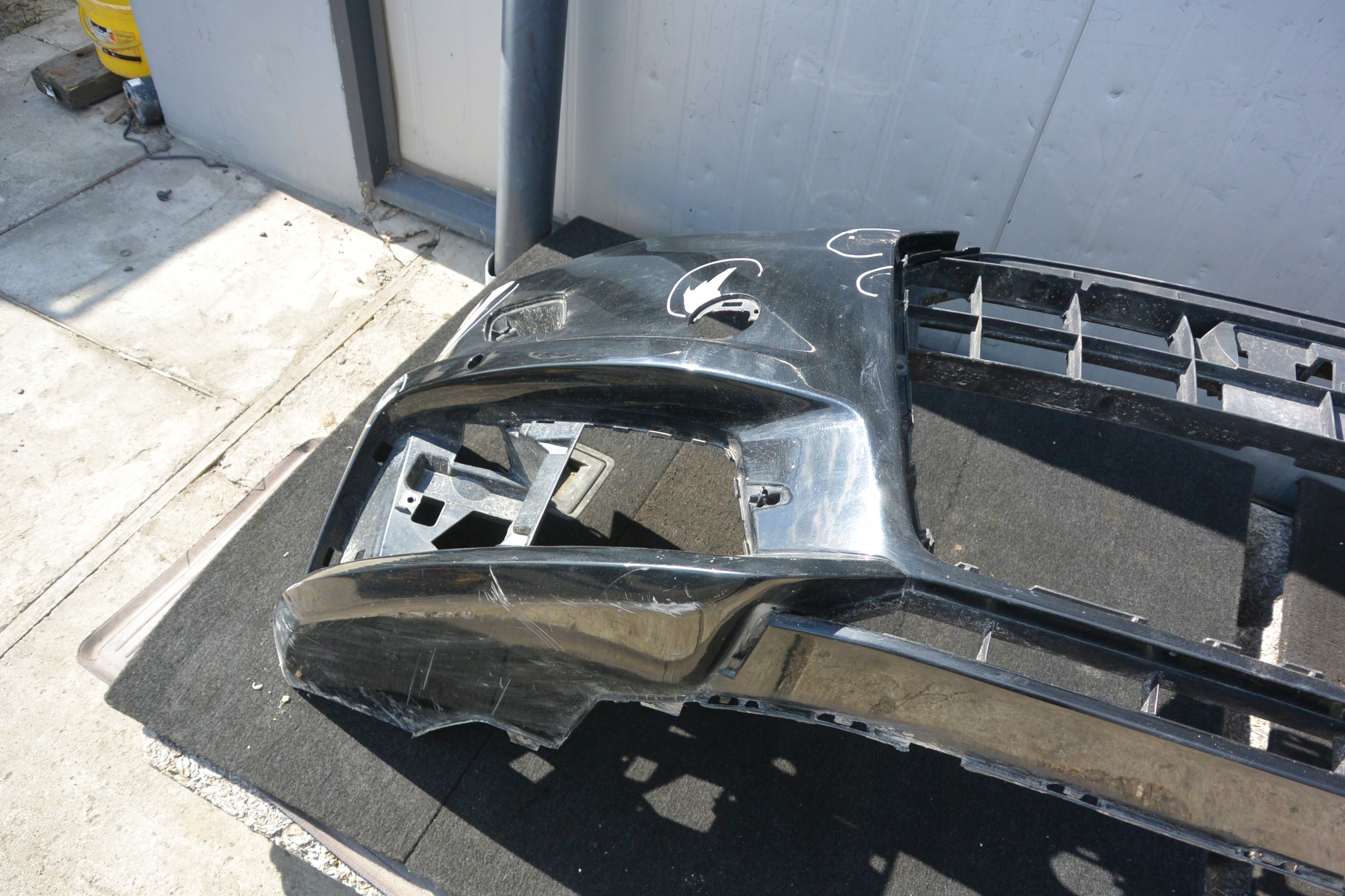 front bumper front PDC washers AUDI A6 C7 LIFT S-LINE