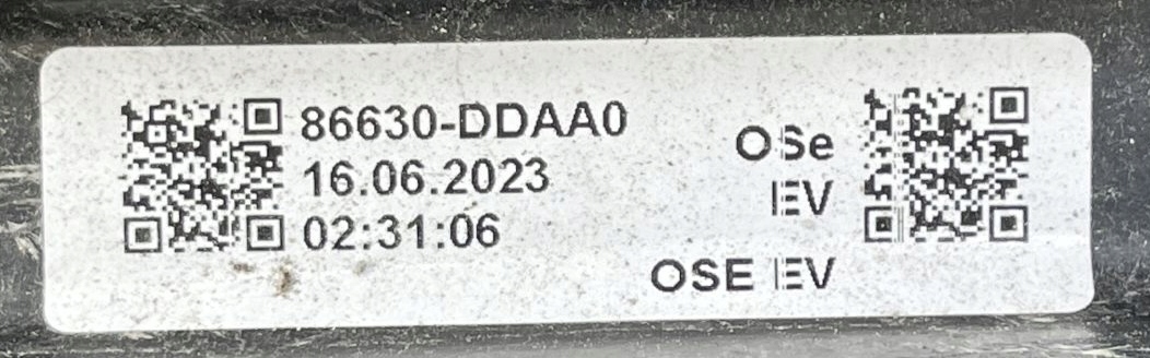 HYUNDAI KONA bumper support pillar rear part rear 86631-DDAA0