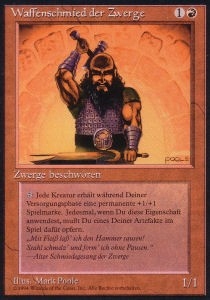 Dwarven Weaponsmith Dtl niemiecki stan Good