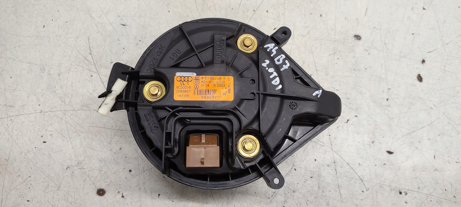 Dmuchawa Lüfter des lüfters Audi A4 B7 2,0 TDI kombi