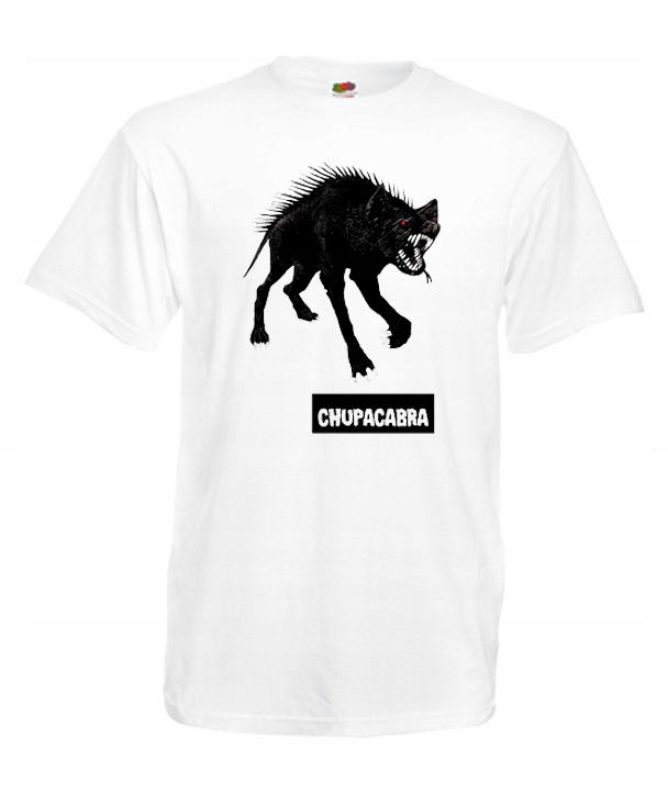 

S Koszulka Męska Chupacabra Beast Potwór Wzory