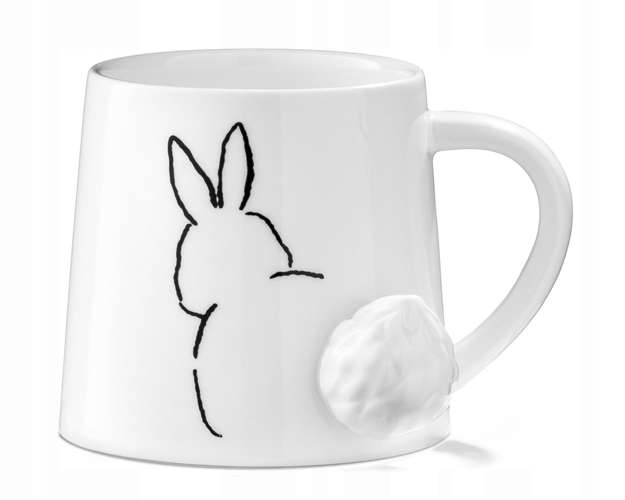 

Kubek Z Ogonkiem Królika Królik 3D Kubeczek 350ML