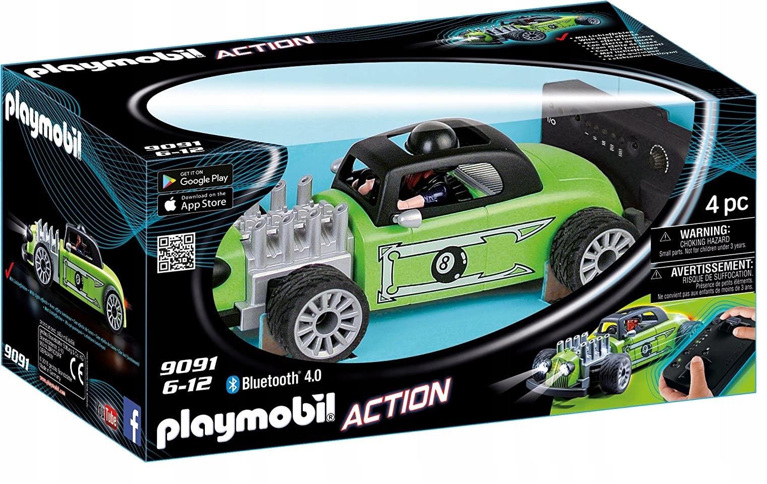 Auto Playmobil Akčný Rock'n'Roll Racer
