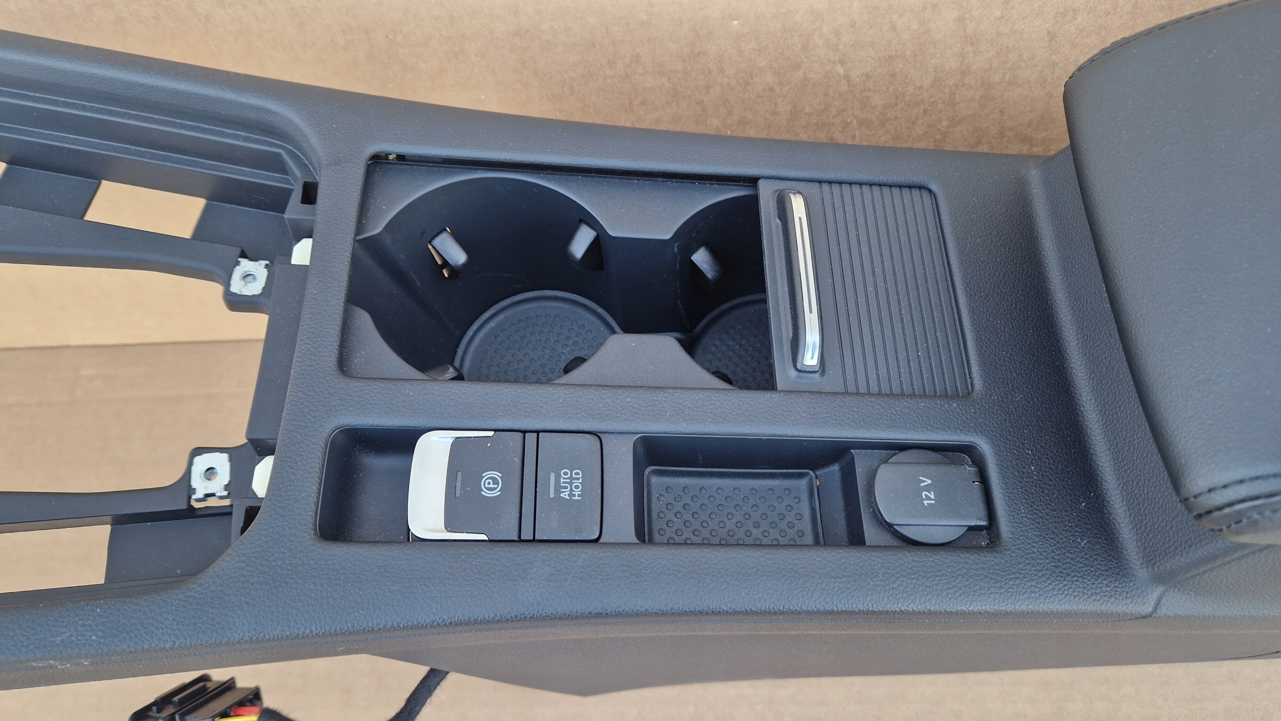 armrest leather tunnel blower fan control unit VW PASSAT B8 LIFT