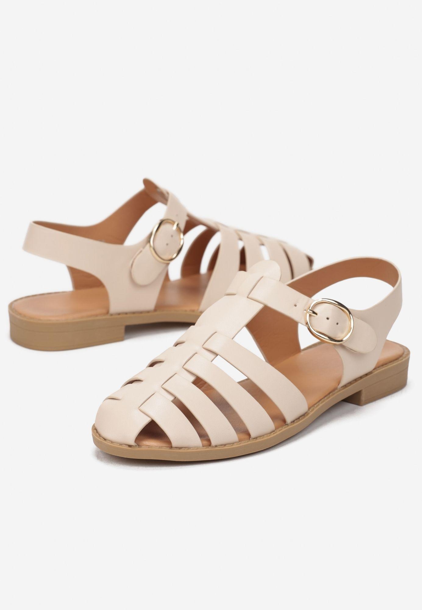 

Renee Beżowe Sandały damskie 37 Casual