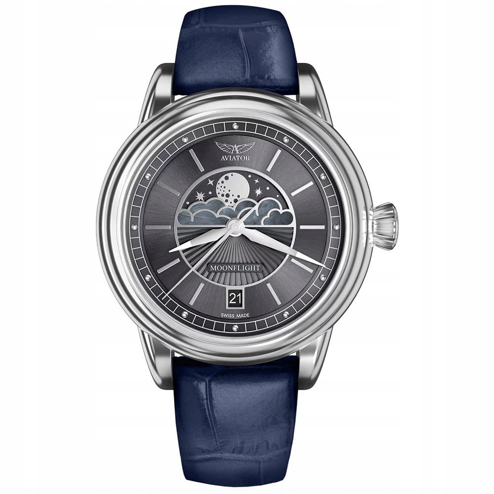 Dámské hodinky Aviator V.1.33.0.254.4.BLM modré