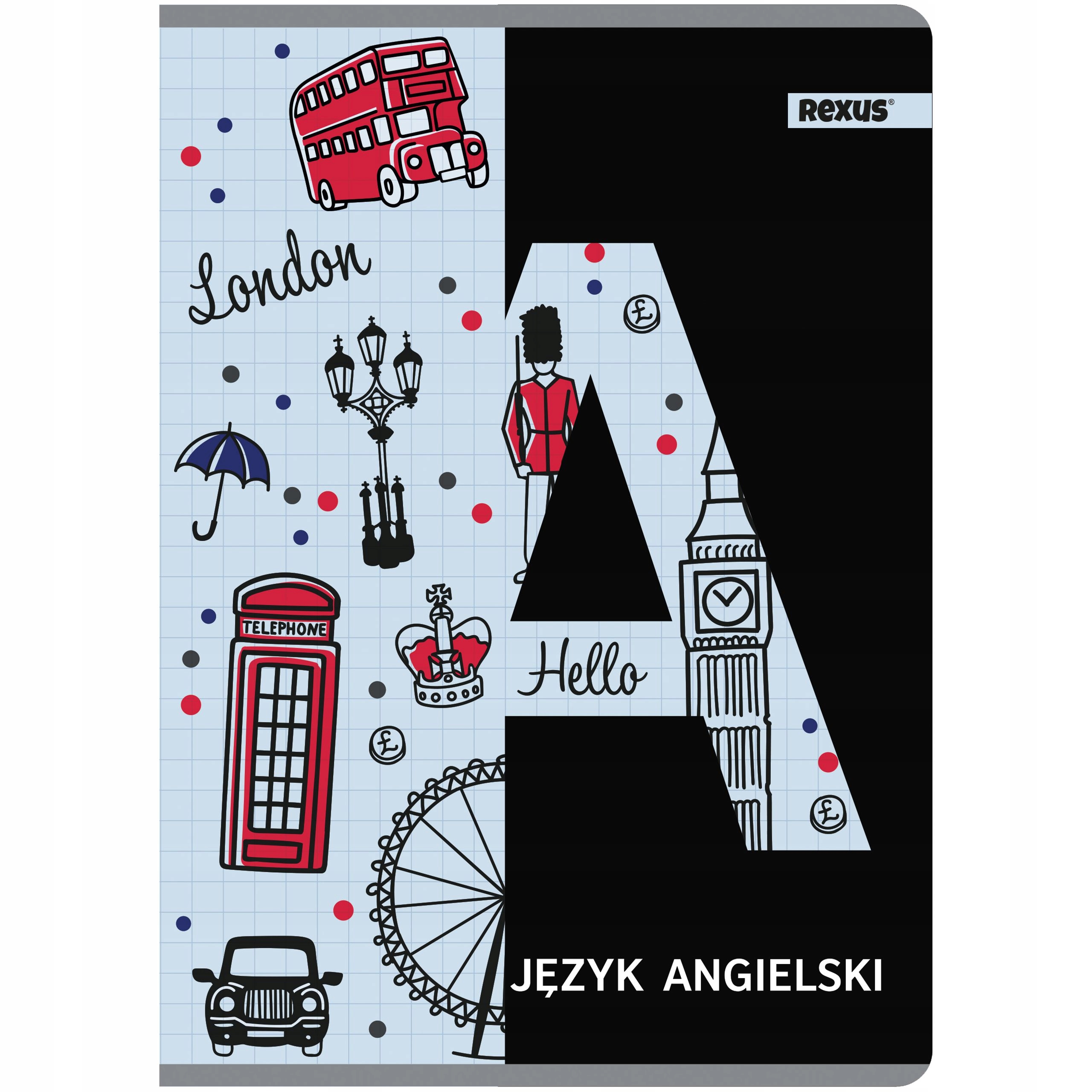 

Zeszyt Przedmiotowy Format A5 60k Język Angielski