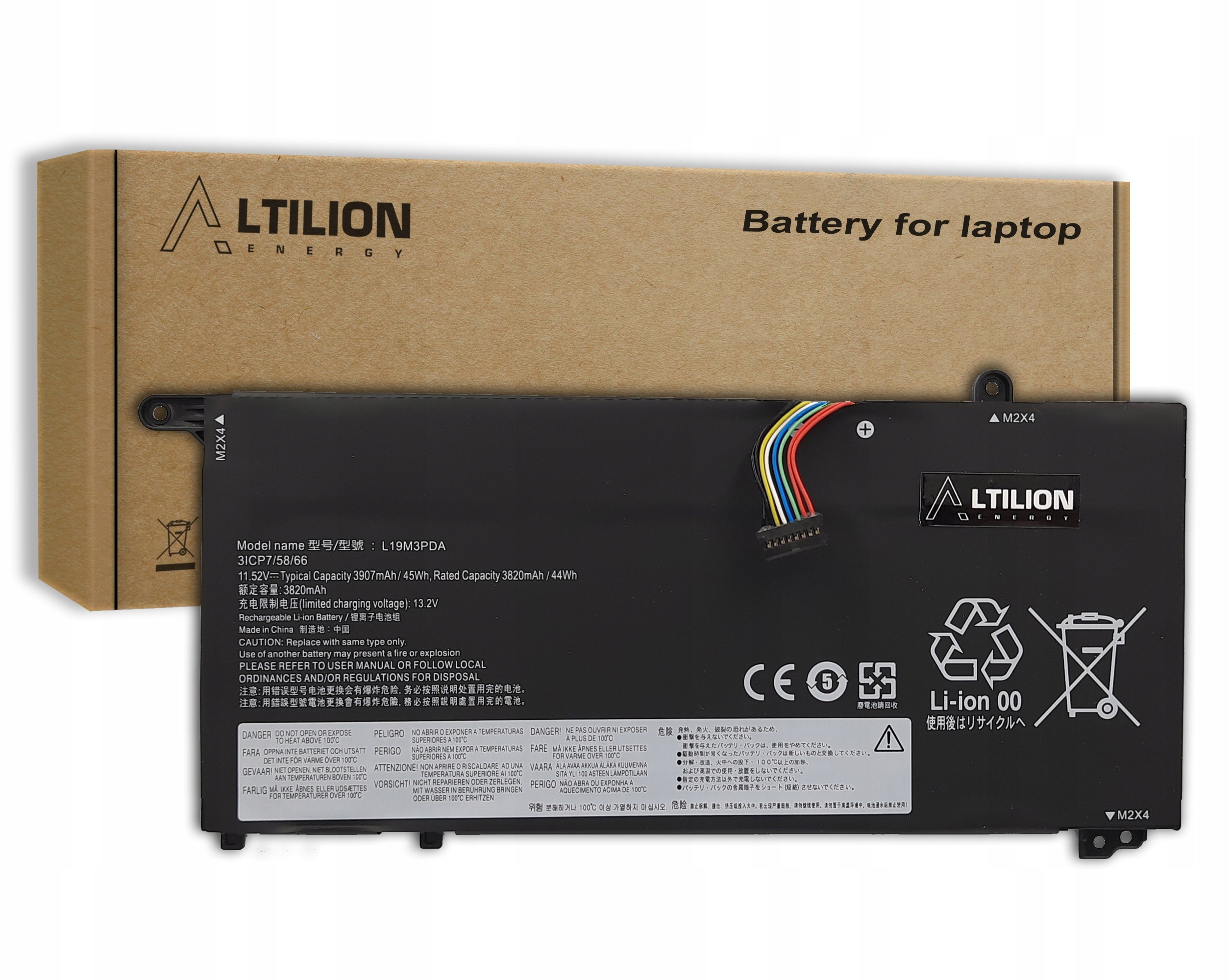 Baterie Altilion Energy L19M3PDA kompatibilní s Lenovo