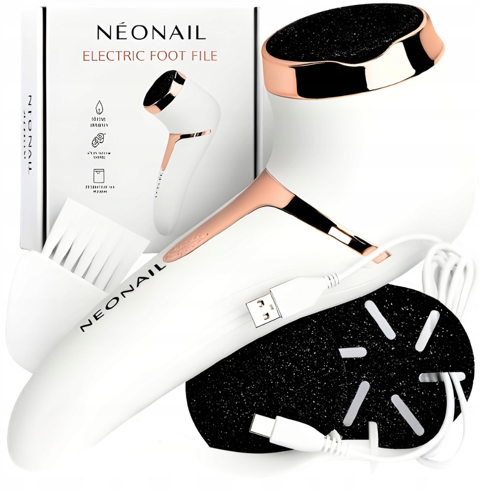 Pilník na nohy a paty Neonail s nasáváním prachu Set