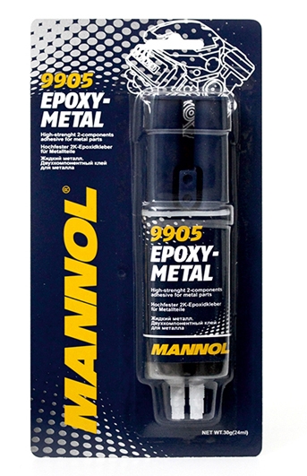 Mannol Epoxy-kovové Dvojzložkové Lepidlo Na Kov