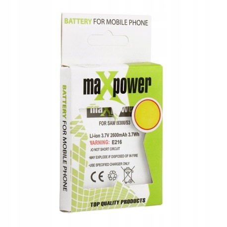

Bateria Sams I9070 1750LI Maxpower N