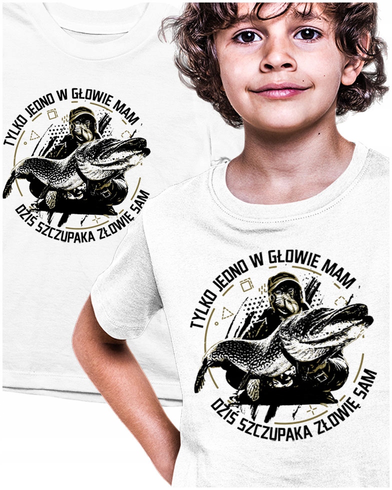 

Solidna Koszulka Wędkarza ryby wędkarska 134