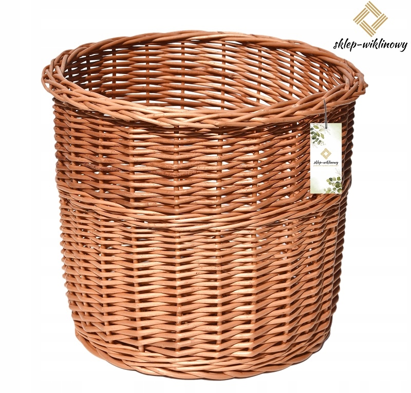Doniczka wiklinowa Osłonka WIKLINA NA KWIATY 47 cm