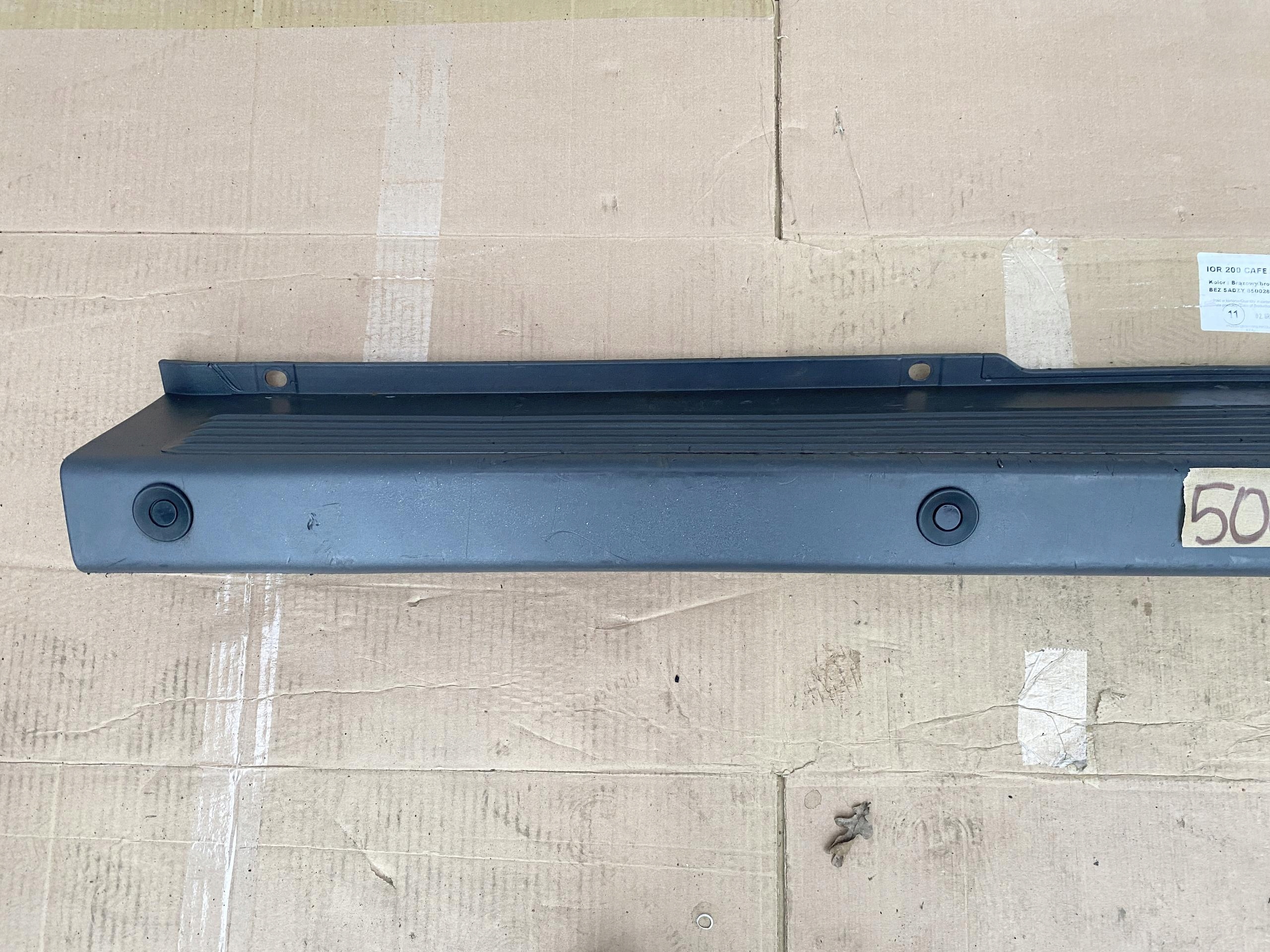 DUCATO BOXER JUMPER 06- cap bumper PDC rear part rear grey original