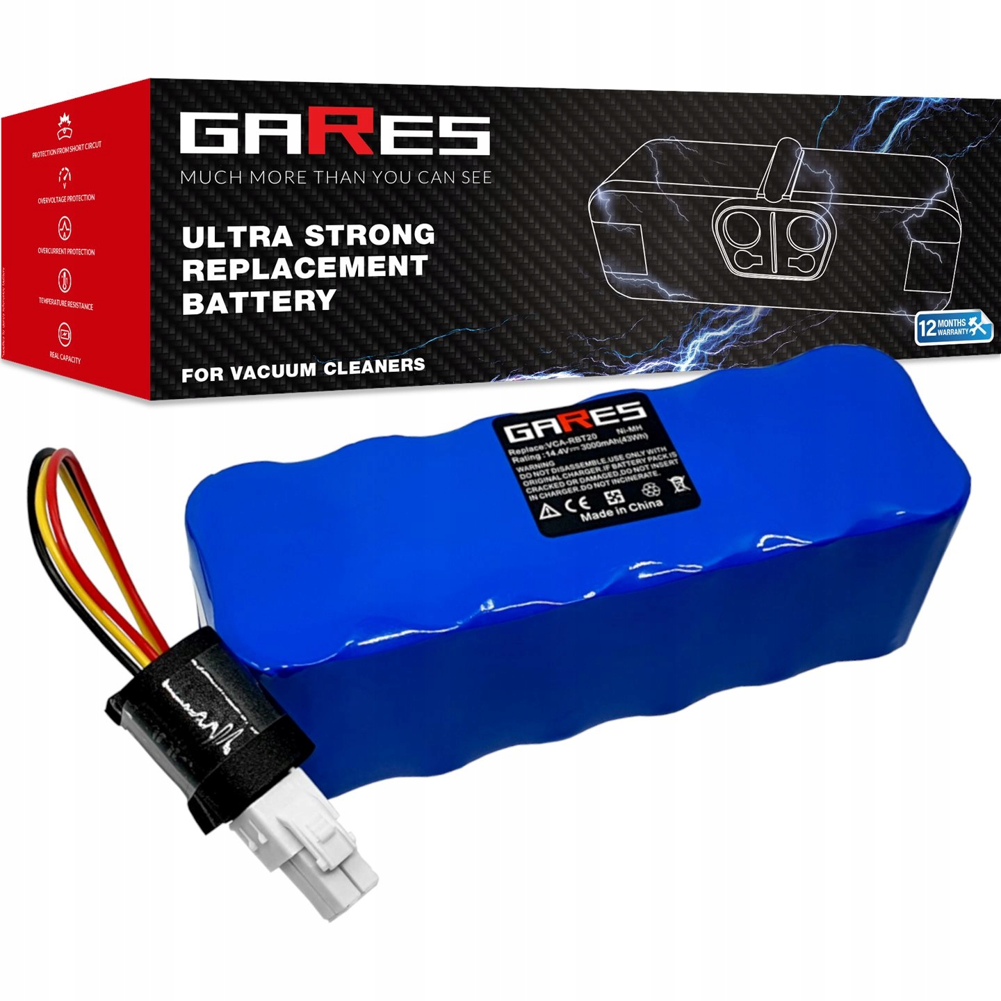 Baterie Akumulátor pro Samsung Navibot DJ96-00136B SR8875 SR8896 14,4V 3Ah