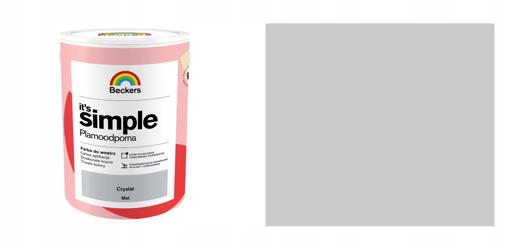 Beckers It's Simple Crystal 5L Matná Skvrnitá Barva