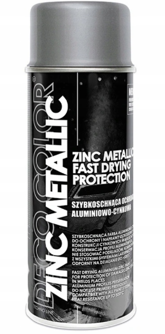 

Cynk ocynk w sprayu Deco Color 400ml zinc metalic