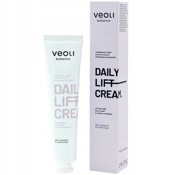 Veoli Botanica Daily Lift Cream, lehký celodenní krém na obličej s redukcí