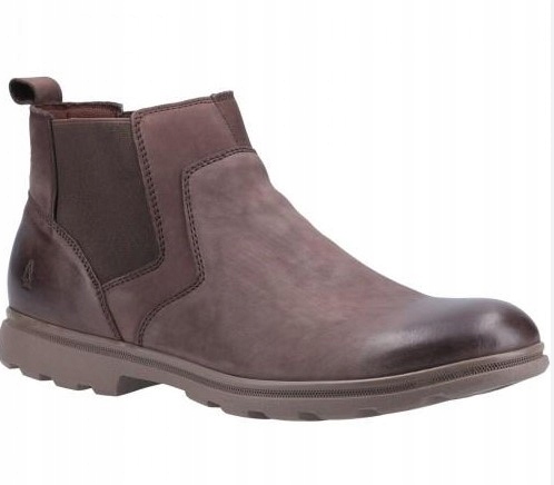 HUSH PUPPIES SZTYBLETY MĘSKIE BRĄZOWE SKÓRZANE WSUWANE 40 1Ż3E