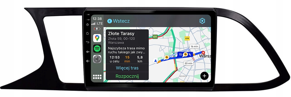 Seat Leon 3 Android Carplay Radio Navigace 8GB/128GB Dsp