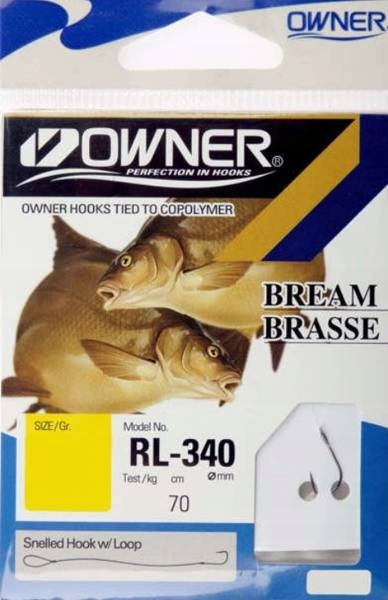 

Haczyki Na Leszcza RL340 Hak 8 0,18 1X10SZTOWNER