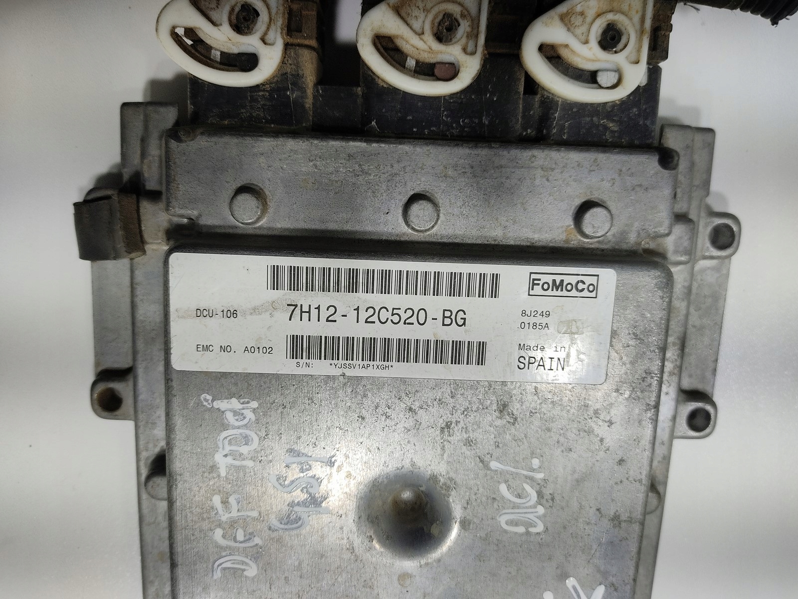 computer control unit LAND ROVER DEFENDER 2.4 TDCI 7H12-12C520-BG 7H1212C520BG