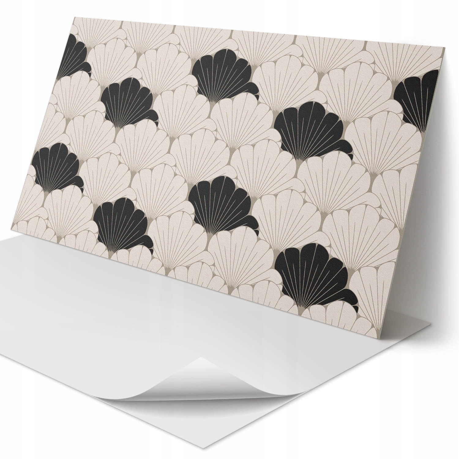 Dekorativní nástěnný panel Samolepicí Vinyl Stylový vzor listů 100x50 cm
