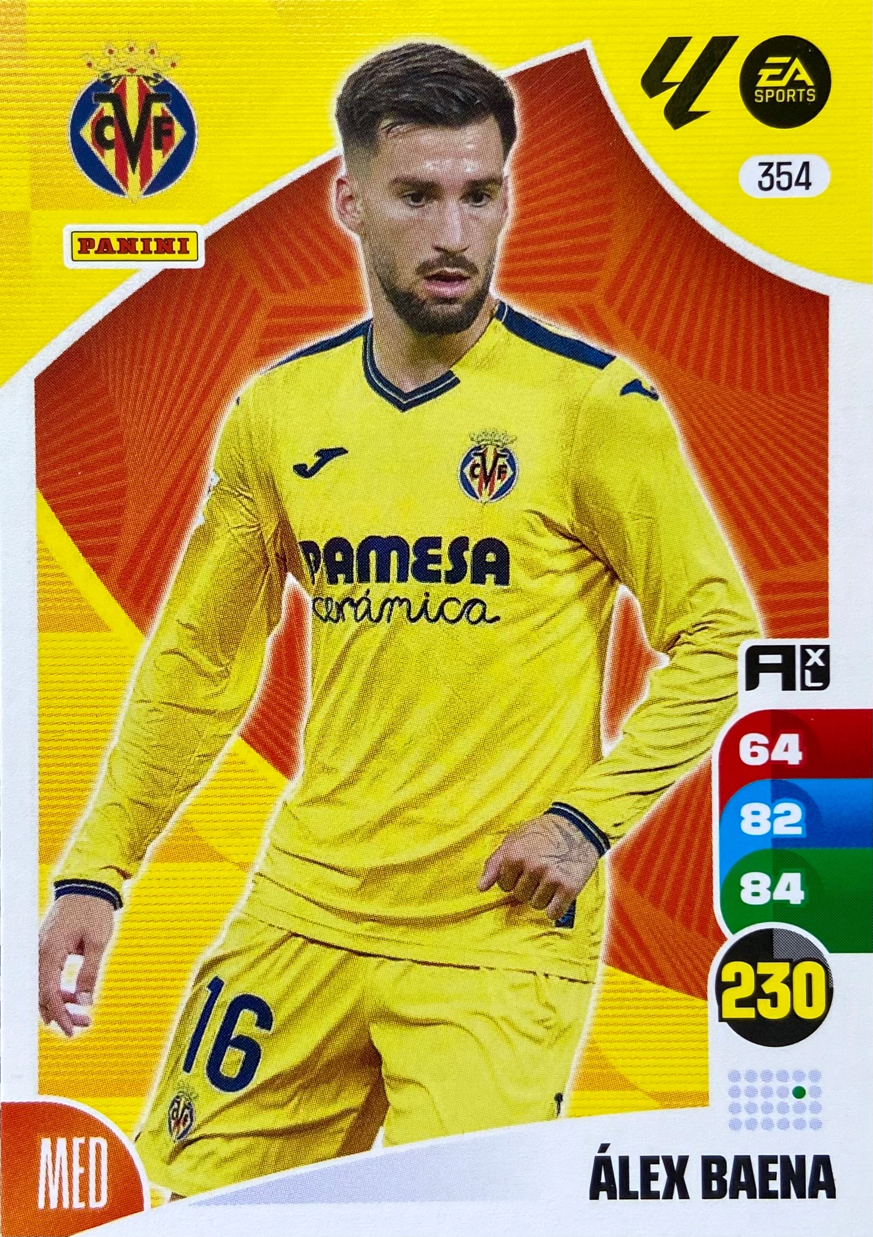 Panini La Liga 2024-25 2025 Base 354 Alex Baena Villarreal Cf
