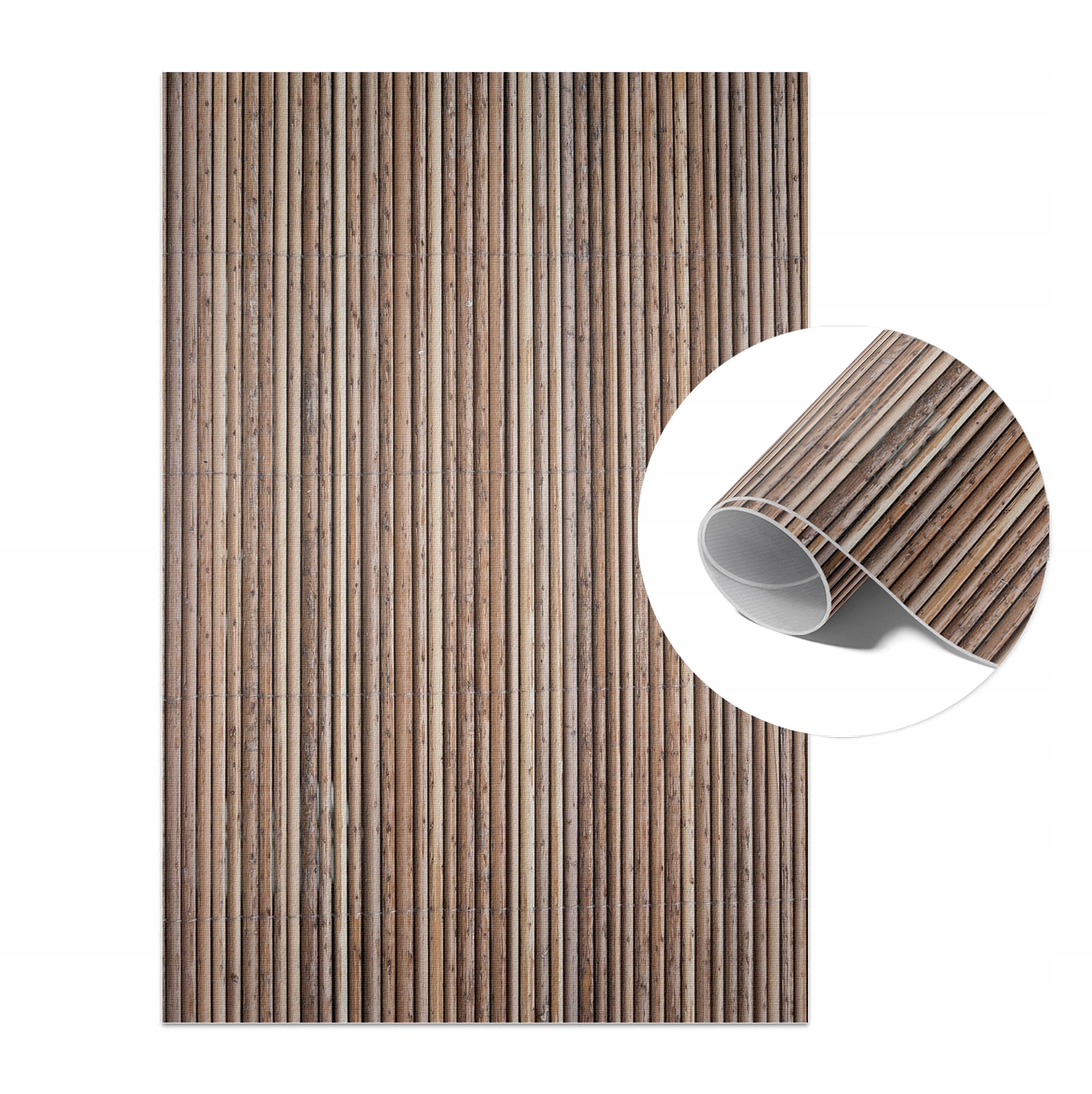 Pcv Dywan Na Balkon Taras Ogród – Winyl Outdoor Bambusowy wzór 150x225