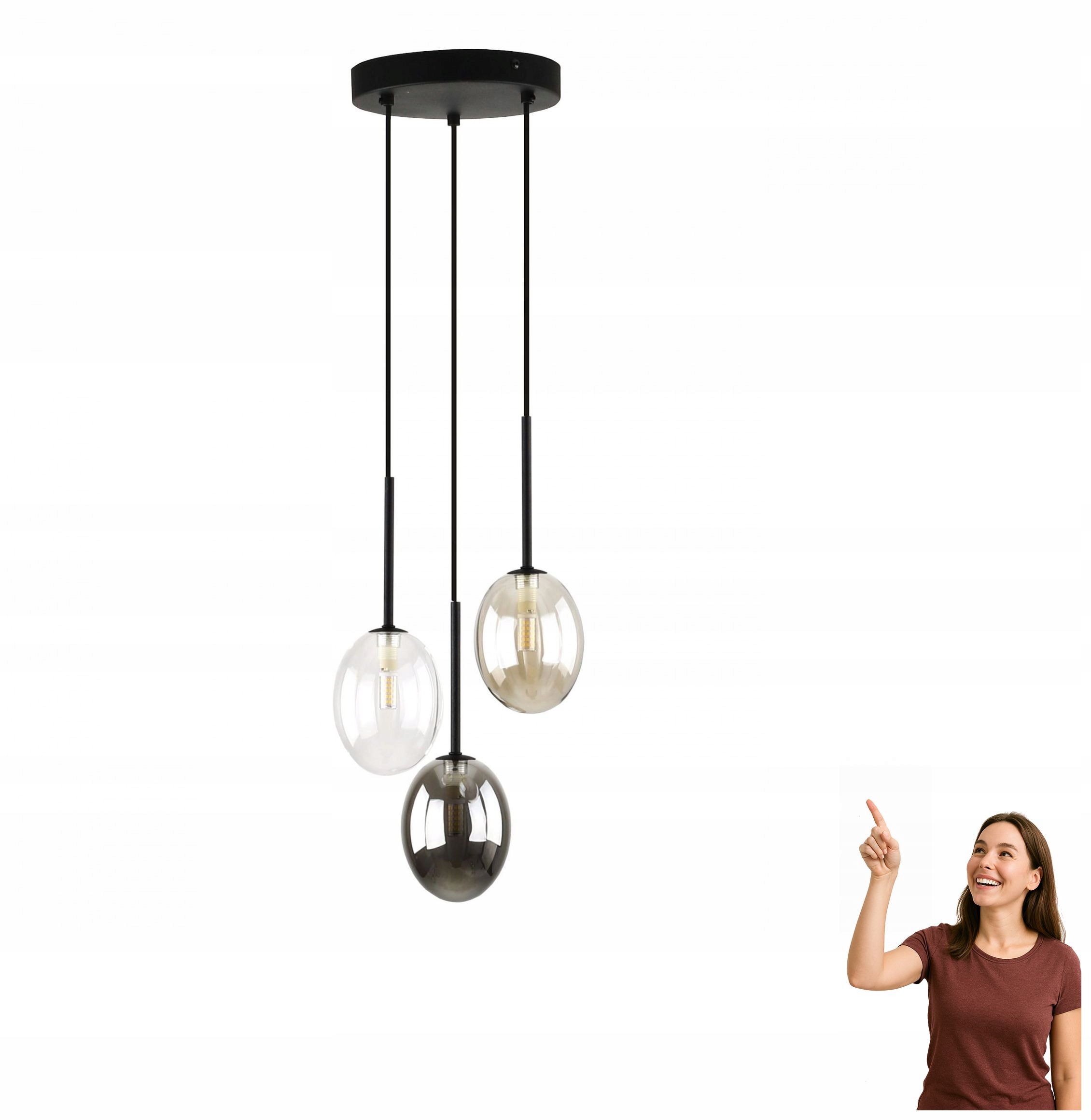 Závesná lampa Pearl Mix 10843 Tk Lighting