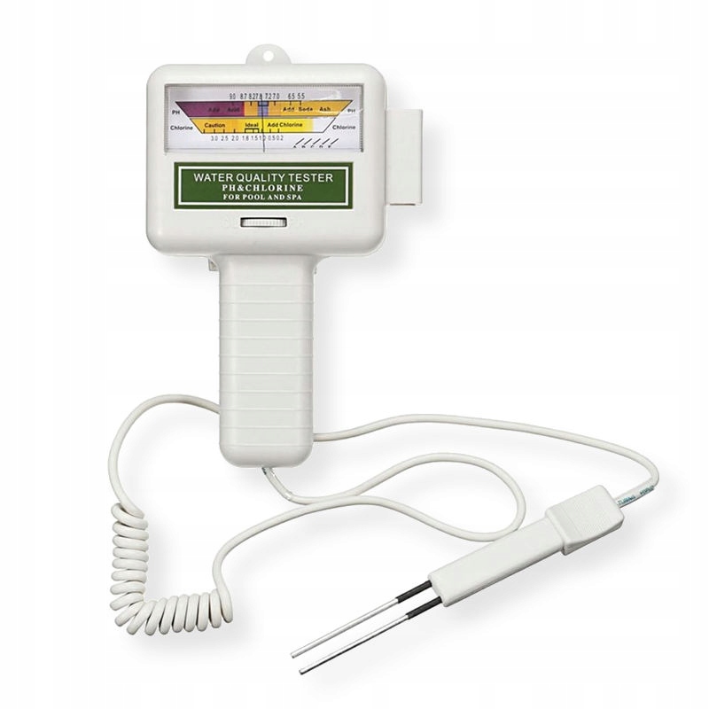 

Tester wody miernik basenowy pH i chloru Cl2