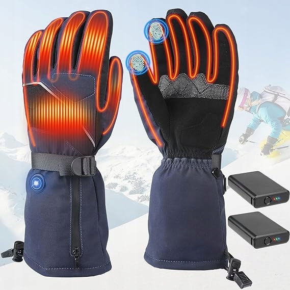 Vyhřívané Rukavice Zimní Rukavice Fanstaseal Smart Electric Heated Vel L