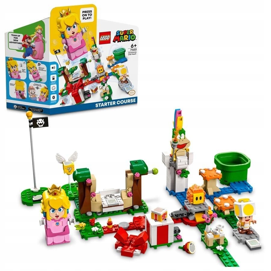 LEGO Mario Przygody z Peach - zestaw startowy 7140