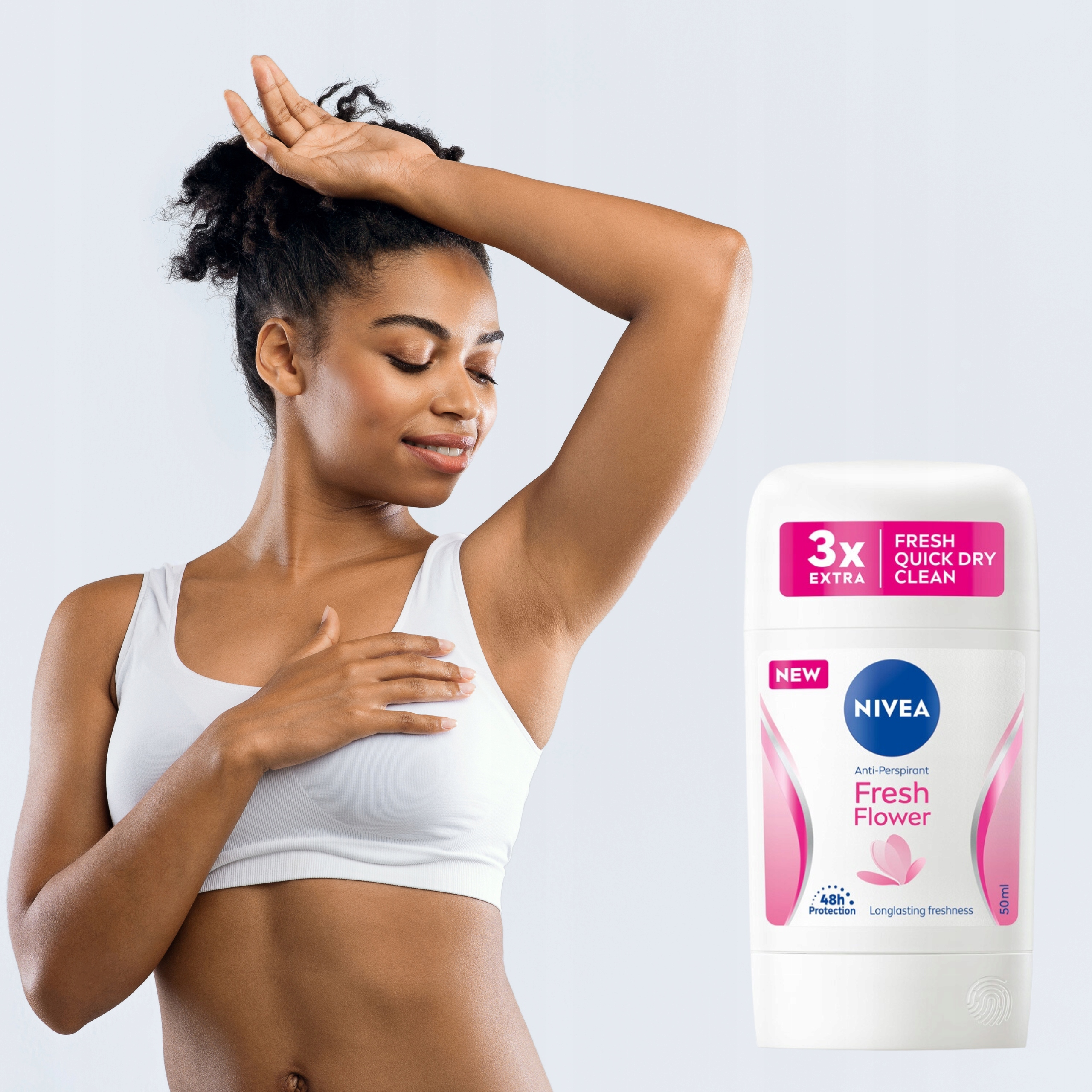 NIVEA Antyperspirant Fresh Flowe w Sztyfcie 50 ml Marka Nivea