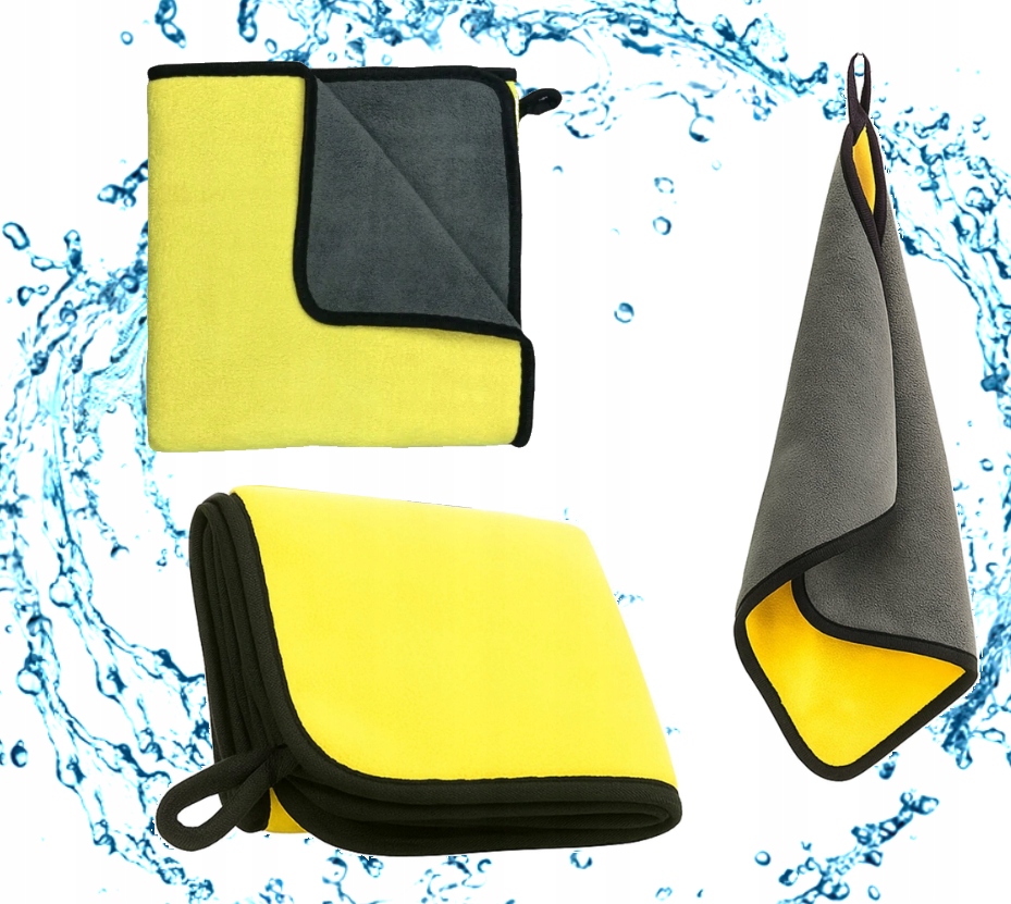 Ścierka ręcznik do osuszania polerowania auta luster monitorów mikrofibra