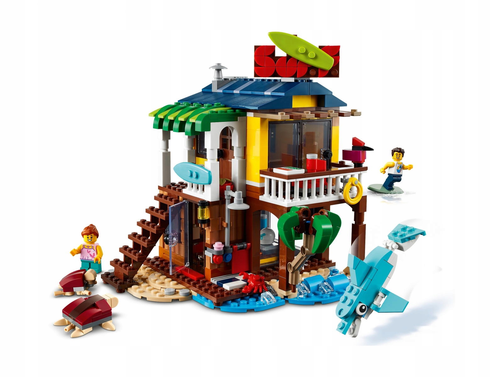 LEGO CREATOR 31118 3W1 DOMEK SURFERÓW willa DOM Marka LEGO
