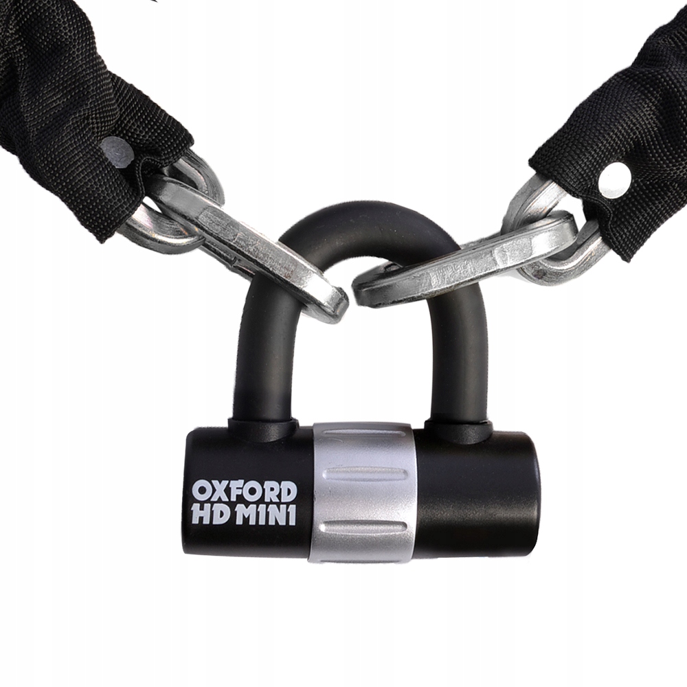 OXFORD LANCUCH Z ZAPIECIEM Heavy Duty czarny dl 2m