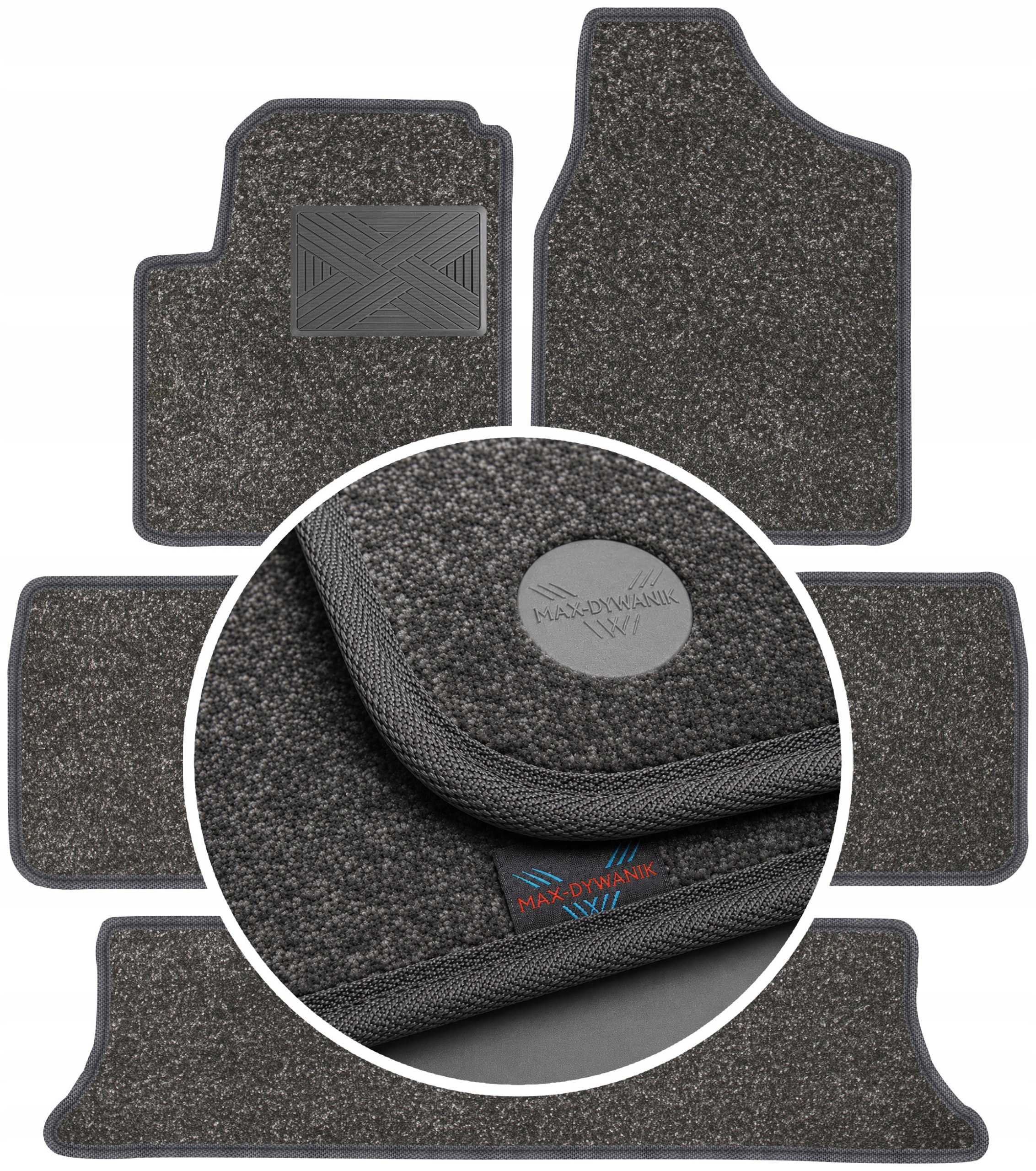 Vw Sharan I 7os 1998-2010 Koberce do auta Perl-Line 12 mm
