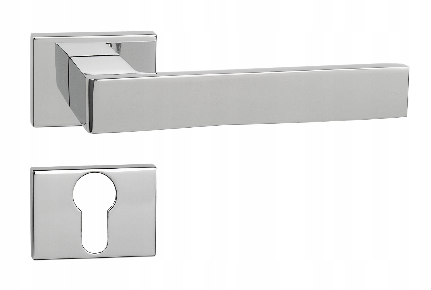 italská klika Spigola MI chrom rozety Wb