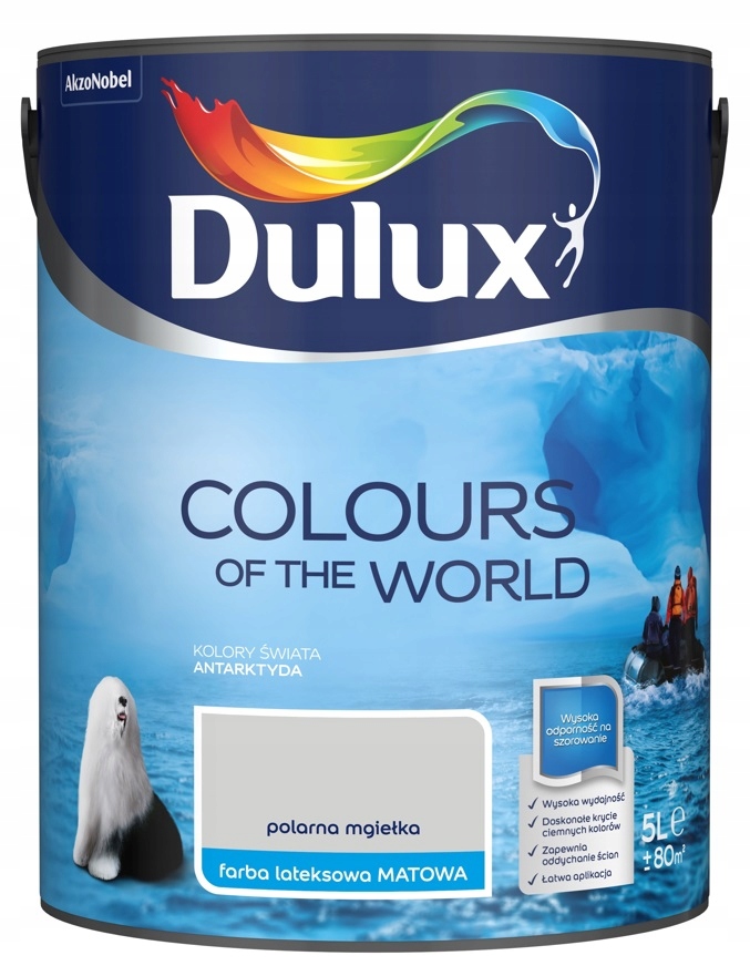 

Farba Dulux Świata- polarna mgiełka, 5l