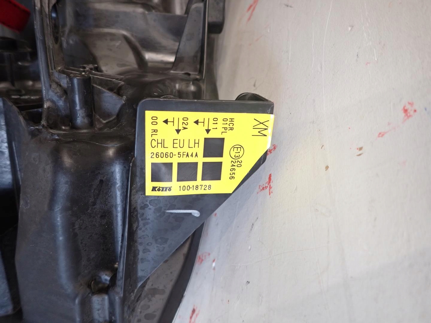 light front front left NISSAN MICRA K14 2017- 26060-5FA4A